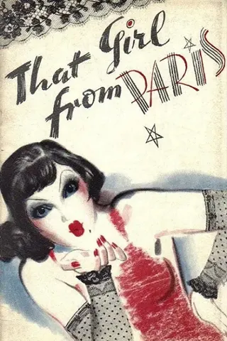 Görsel: TMDB That Girl from Paris afişi