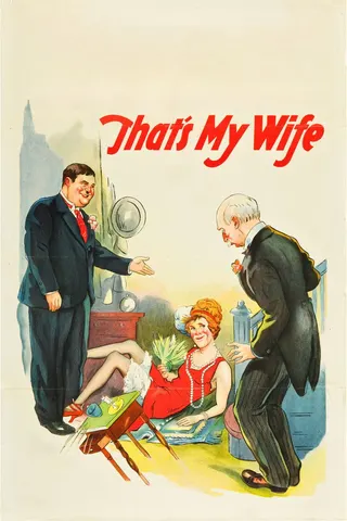 That's My Wife afişi