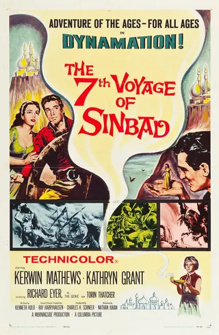 The 7th Voyage of Sinbad afişi