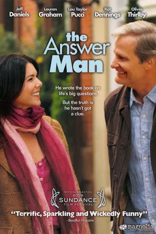 Görsel: TMDB The Answer Man afişi