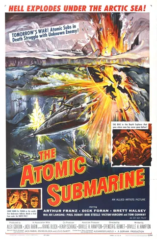 The Atomic Submarine afişi