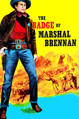 Görsel: TMDB The Badge of Marshal Brennan afişi