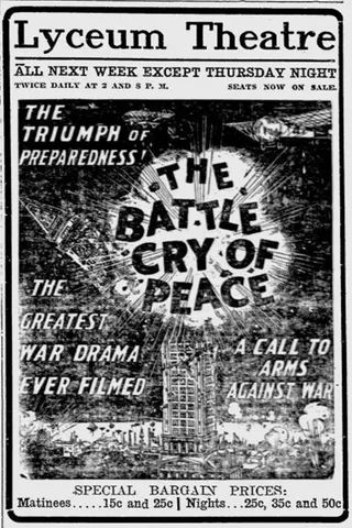 The Battle Cry of Peace afişi