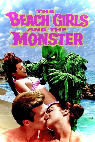 The Beach Girls and the Monster afişi