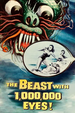 Görsel: TMDB The Beast with a Million Eyes afişi
