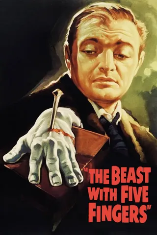 Görsel: TMDB The Beast with Five Fingers afişi