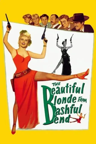 The Beautiful Blonde from Bashful Bend afişi