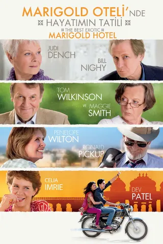 The Best Exotic Marigold Hotel afişi