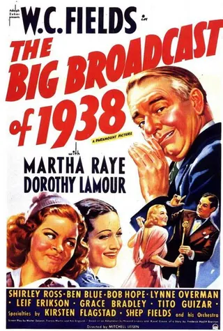 Görsel: TMDB The Big Broadcast of 1938 afişi