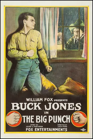 Görsel: Fox Film Corporation / Kamu malı The Big Punch afişi