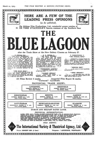 Görsel: TMDB The Blue Lagoon afişi