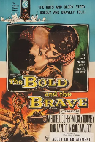 Görsel: TMDB The Bold and the Brave afişi