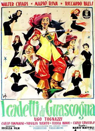 Görsel: TMDB The Cadets of Gascony afişi