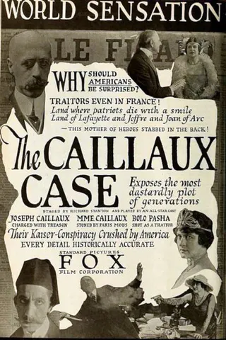 The Caillaux Case afişi