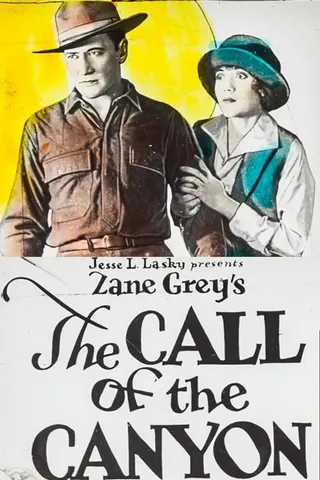 The Call of the Canyon afişi