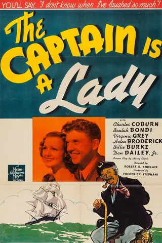 Görsel: TMDB The Captain Is a Lady afişi