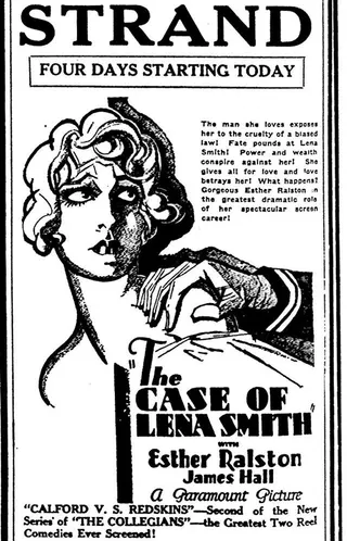 Görsel: TMDB The Case of Lena Smith afişi