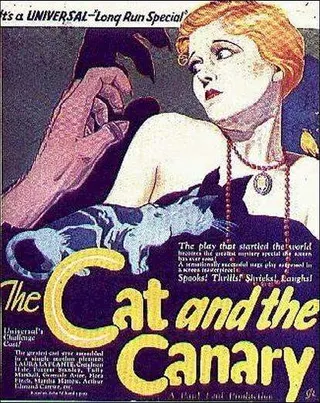 Görsel: Universal Pictures Corp. / Kamu malı The Cat and the Canary afişi