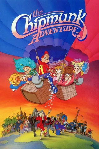Görsel: TMDB The Chipmunk Adventure afişi