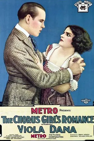 The Chorus Girl's Romance afişi