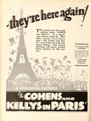 Görsel: TMDB The Cohens and the Kellys in Paris afişi