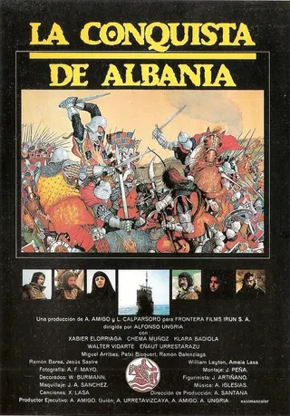 Görsel: TMDB The Conquest of Albania afişi
