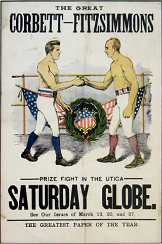 Görsel: TMDB The Corbett-Fitzsimmons Fight afişi
