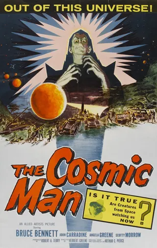 Görsel: TMDB The Cosmic Man afişi