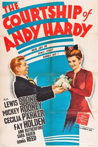 Görsel: TMDB The Courtship of Andy Hardy afişi