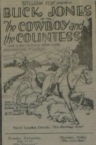Görsel: TMDB The Cowboy and the Countess afişi