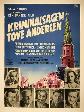 Görsel: TMDB The Crime of Tove Andersen afişi