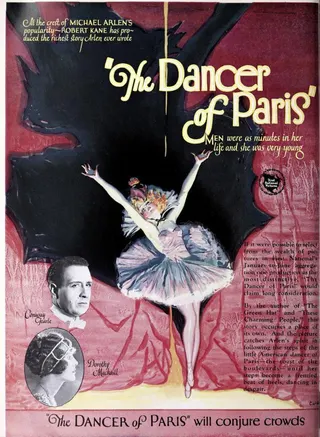 The Dancer of Paris afişi