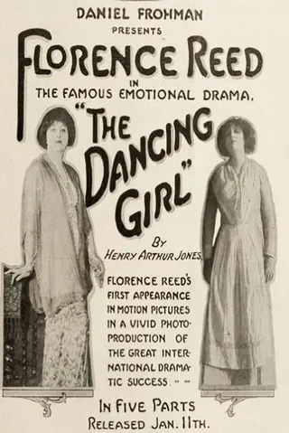 Görsel: TMDB The Dancing Girl afişi