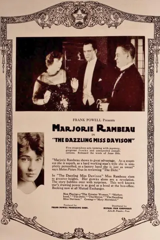 The Dazzling Miss Davison afişi
