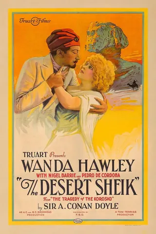 Görsel: TMDB The Desert Sheik afişi