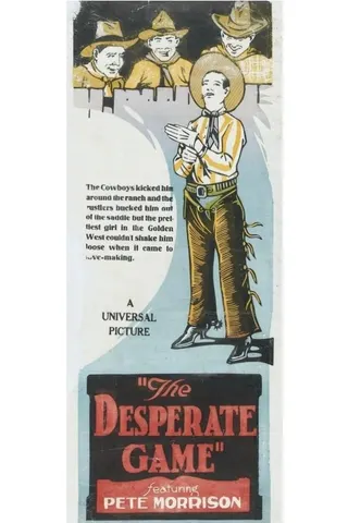 The Desperate Game afişi