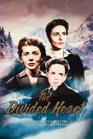 The Divided Heart afişi