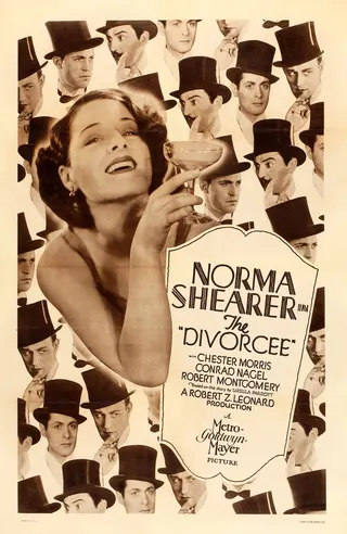 Görsel: Lubin Publishing Co. and MGM / Kamu malı The Divorcee afişi