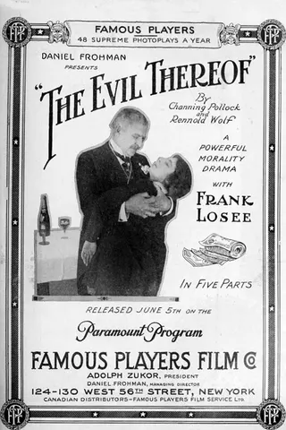 Görsel: TMDB The Evil Thereof afişi