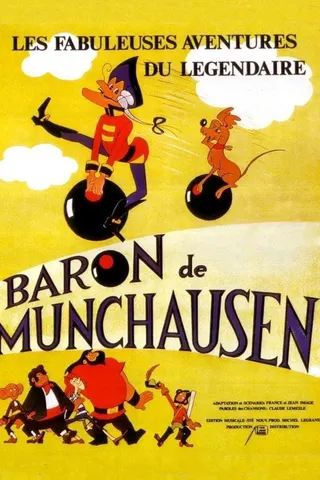 Görsel: TMDB The Fabulous Adventures of Baron Munchhausen afişi