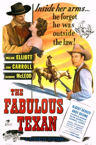The Fabulous Texan afişi