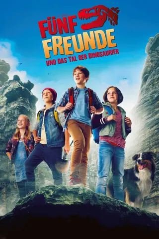 Görsel: TMDB The Famous Five and the Valley of Dinosaurs afişi