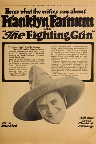 The Fighting Grin afişi