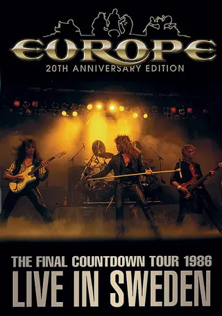 Görsel: TMDB The Final Countdown Tour 1986: Live in Sweden – 20th Anniversary Edition afişi