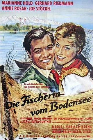 The Fisher-girl from Lake Bodensee afişi