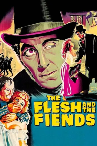 Görsel: TMDB The Flesh and the Fiends afişi