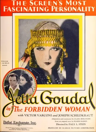 The Forbidden Woman afişi