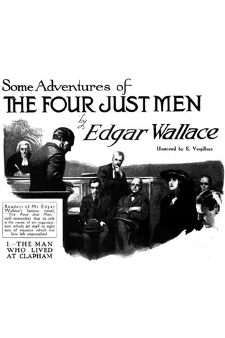 Görsel: TMDB The Four Just Men afişi