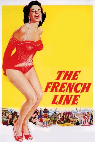 Görsel: TMDB The French Line afişi