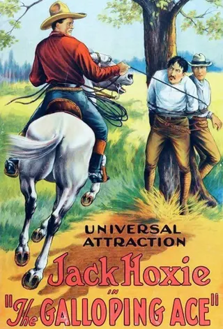 Görsel: TMDB The Galloping Ace afişi
